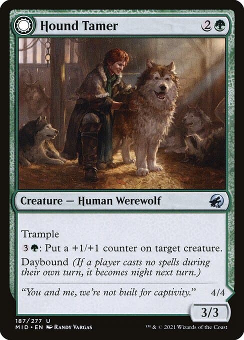 Hound Tamer // Untamed Pup (Uncommon)