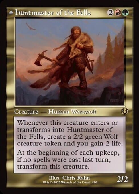 Huntmaster of the Fells // Ravager of the Fells from Innistrad Remastered (Rare)