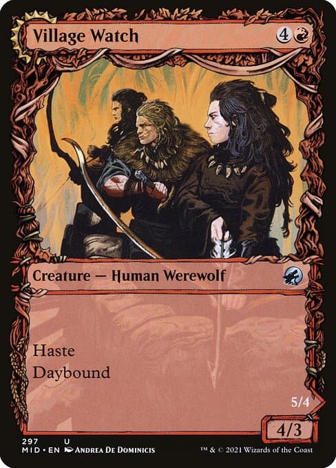 Village Watch // Village Reavers from Innistrad: Midnight Hunt (Uncommon)