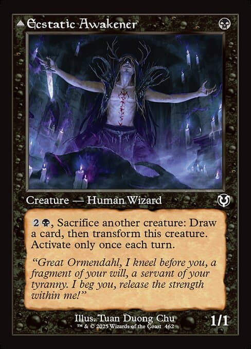 Ecstatic Awakener // Awoken Demon from Innistrad Remastered (Common)