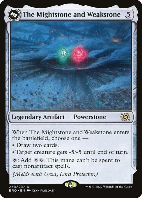 The Mightstone and Weakstone (Rare)