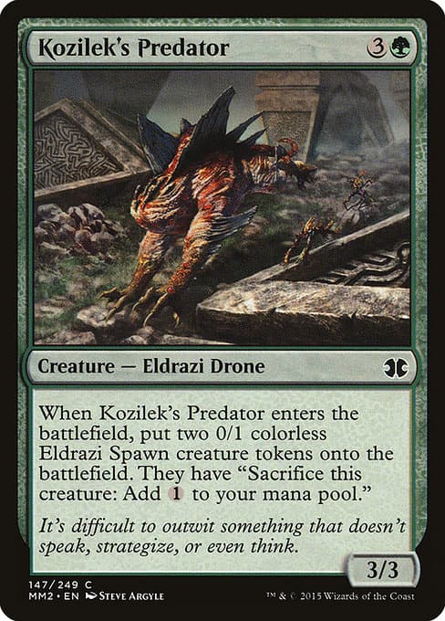Kozilek's Predator from Modern Masters 2015 (Common)