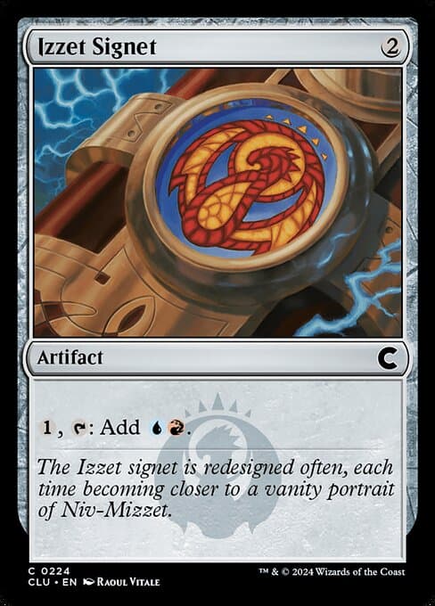 Izzet Signet from Ravnica: Clue Edition (Common)