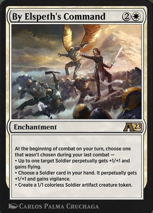 By Elspeth's Command (Rare)