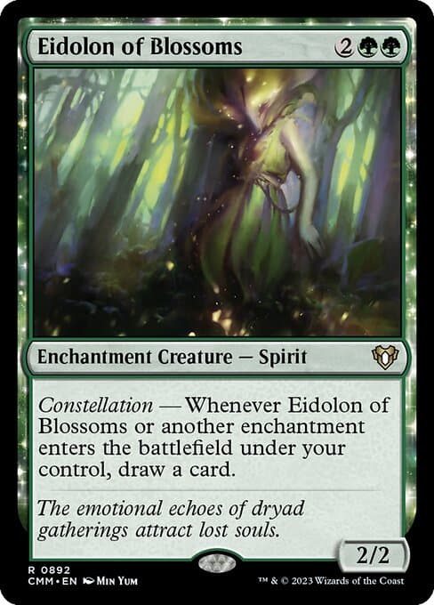 Eidolon of Blossoms from Commander Masters (Rare)