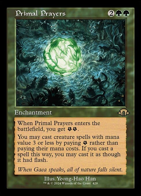 Primal Prayers from Modern Horizons 3 (Rare)