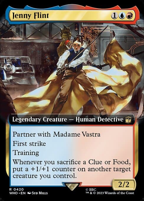 Jenny Flint from Doctor Who (Rare)