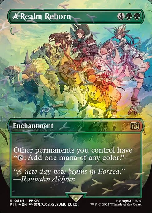 A Realm Reborn from Final Fantasy (Rare)