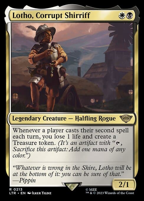 Lotho, Corrupt Shirriff (Rare)