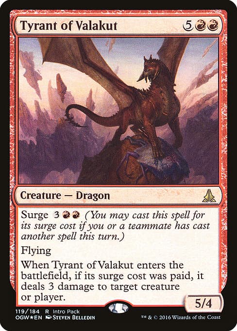 Tyrant of Valakut (Rare)