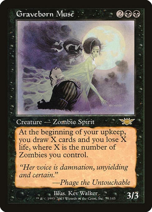 Graveborn Muse from Legions (Rare)
