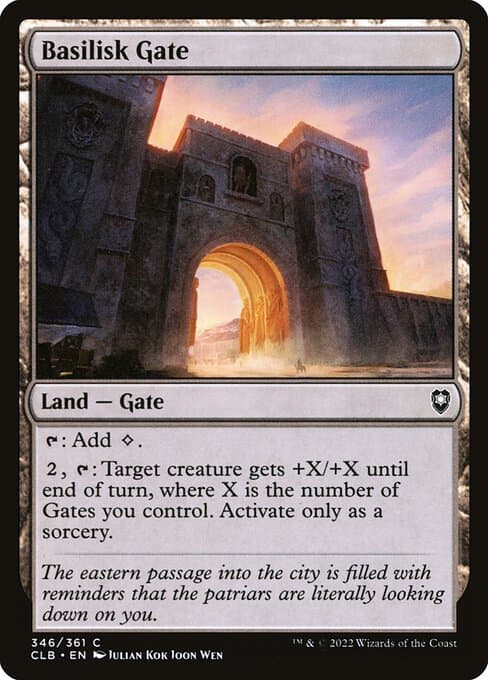 Basilisk Gate from Commander Legends: Battle for Baldur's Gate (Common)