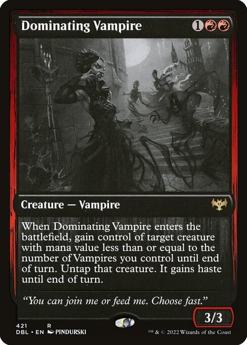 Dominating Vampire from Innistrad: Double Feature (Rare)