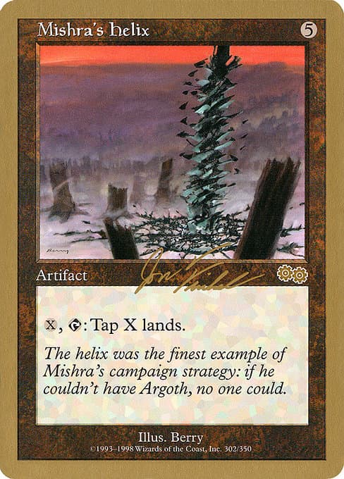Mishra's Helix from World Championship Decks 2000 (Rare)