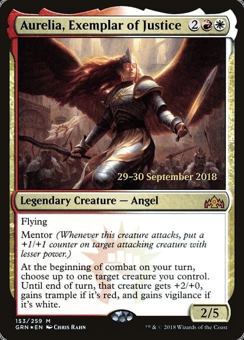 Aurelia, Exemplar of Justice (Mythic)
