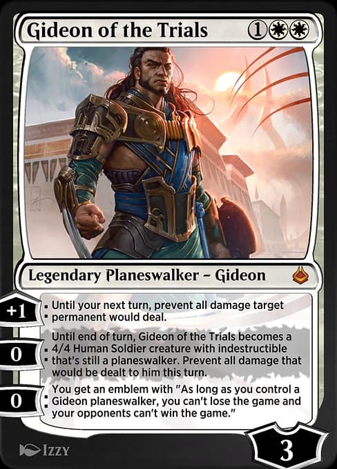 Gideon of the Trials from Amonkhet Remastered (Mythic)