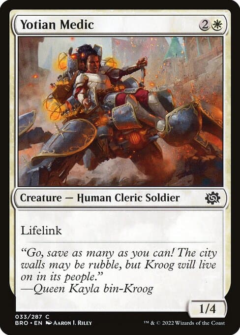 Yotian Medic from The Brothers' War (Common)