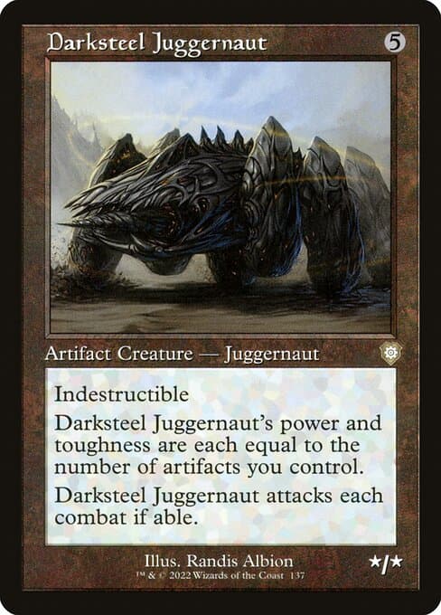 Darksteel Juggernaut (Rare)