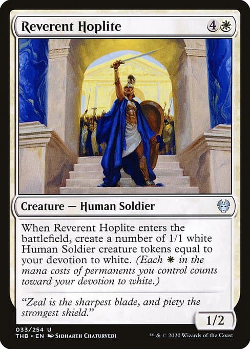 Reverent Hoplite (Uncommon)