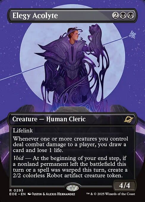Elegy Acolyte from Edge of Eternities (Rare)