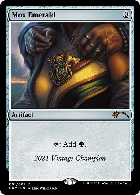 Mox Emerald from Vintage Championship (Mythic)