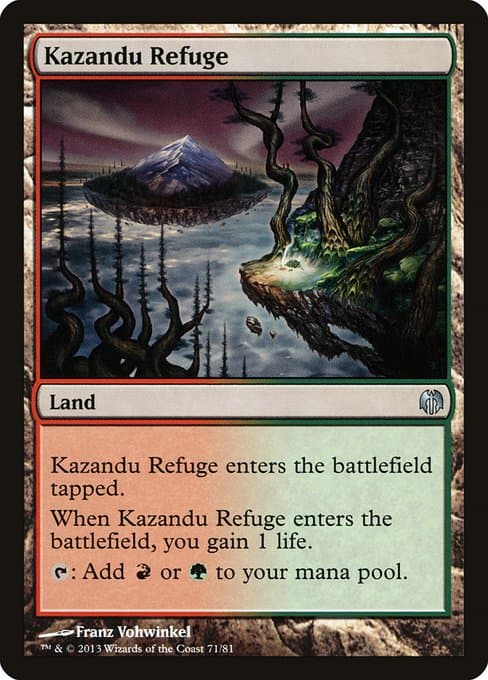 Kazandu Refuge (Uncommon)