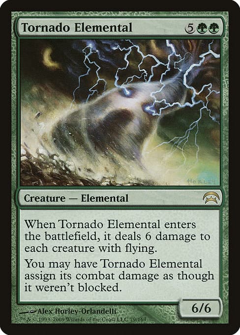 Tornado Elemental from Planechase (Rare)