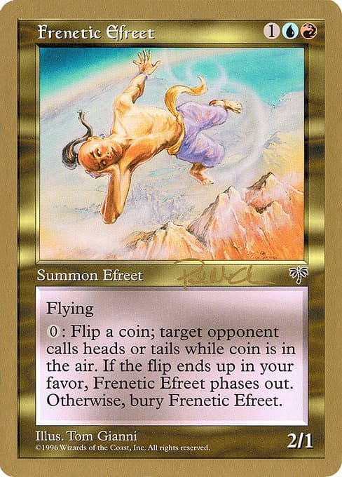 Frenetic Efreet from World Championship Decks 1997 (Rare)