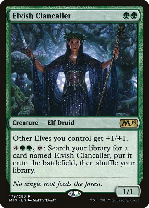 Elvish Clancaller (Rare)