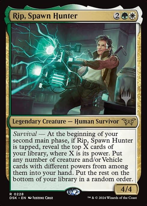 Rip, Spawn Hunter from Duskmourn: House of Horror Promos (Rare)