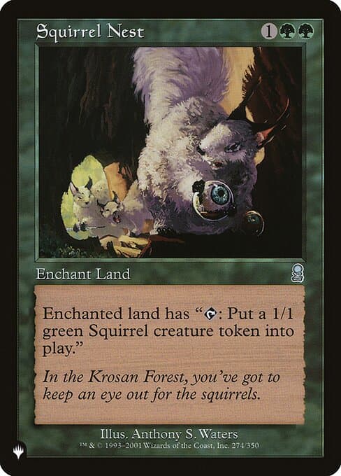 Squirrel Nest from The List (Uncommon)