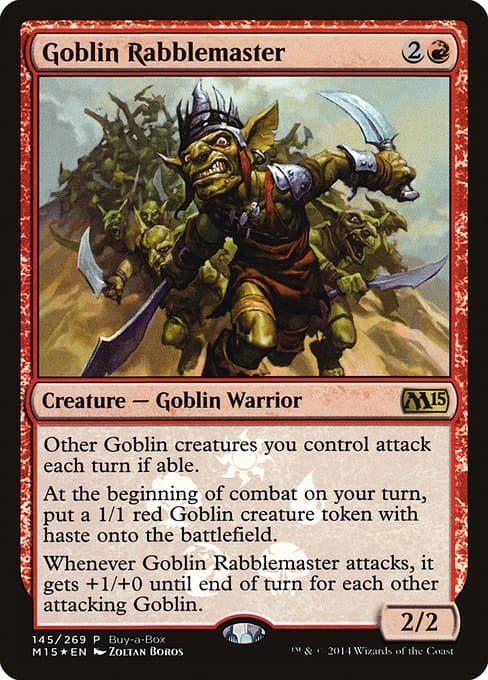 Goblin Rabblemaster (Rare)