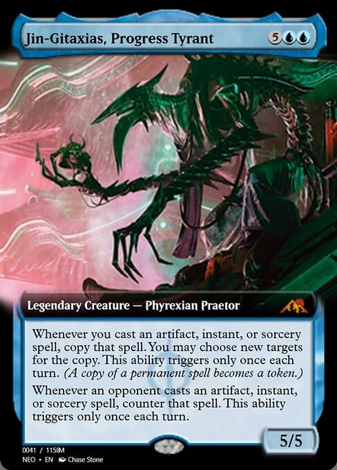 Jin-Gitaxias, Progress Tyrant from Magic Online Promos (Mythic)