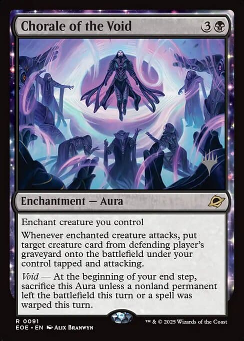 Chorale of the Void from Edge of Eternities Promos (Rare)