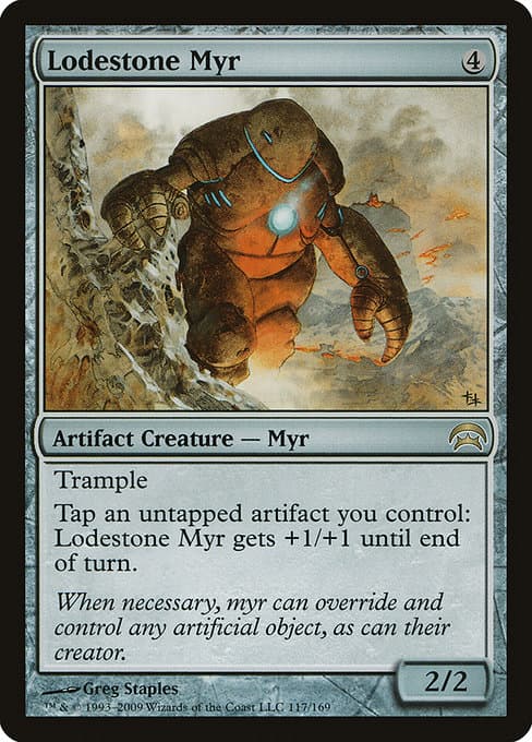 Lodestone Myr from Planechase (Rare)