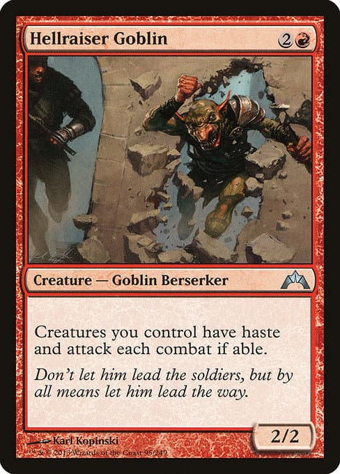 Hellraiser Goblin from Gatecrash (Uncommon)