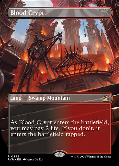 Blood Crypt from Ravnica Remastered (Rare)