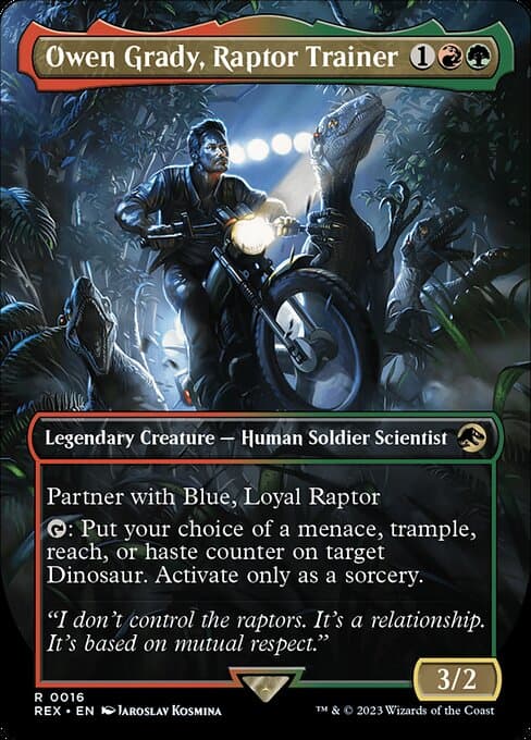 Owen Grady, Raptor Trainer (Rare)