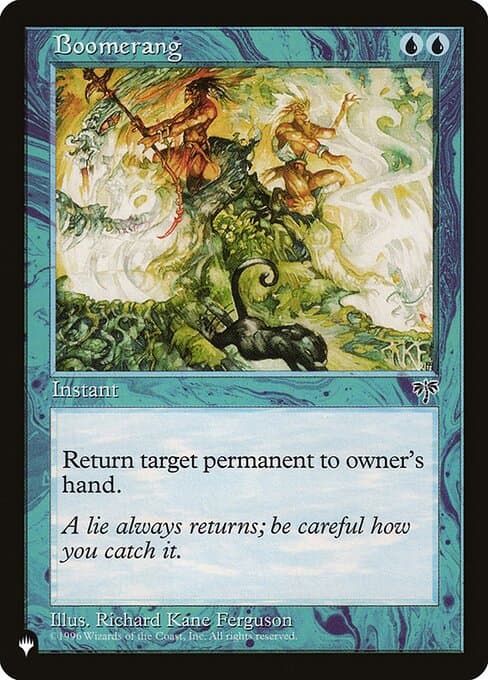 Boomerang from The List (Common)