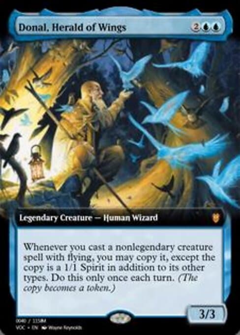 Donal, Herald of Wings from Magic Online Promos (Mythic)