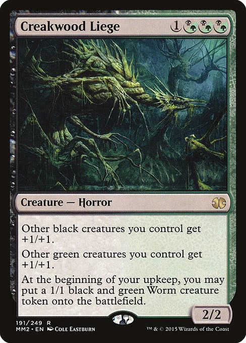 Creakwood Liege from Modern Masters 2015 (Rare)