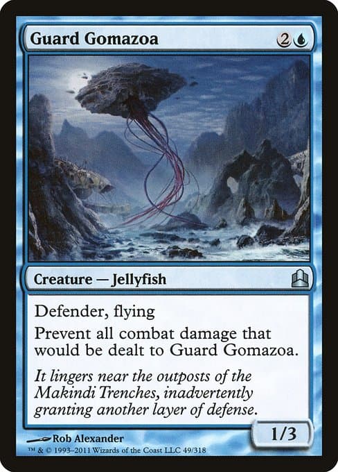 Guard Gomazoa from Commander 2011 (Uncommon)
