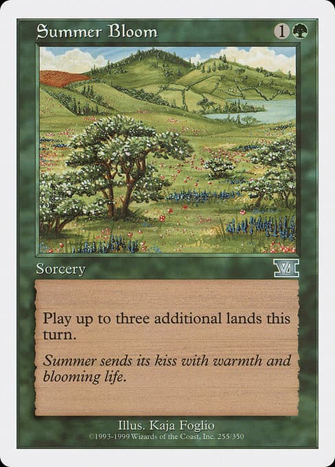 Summer Bloom from Classic Sixth Edition (Uncommon)