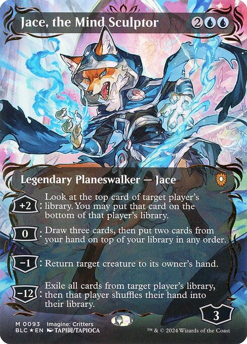 Jace, the Mind Sculptor from Bloomburrow Commander (Mythic)