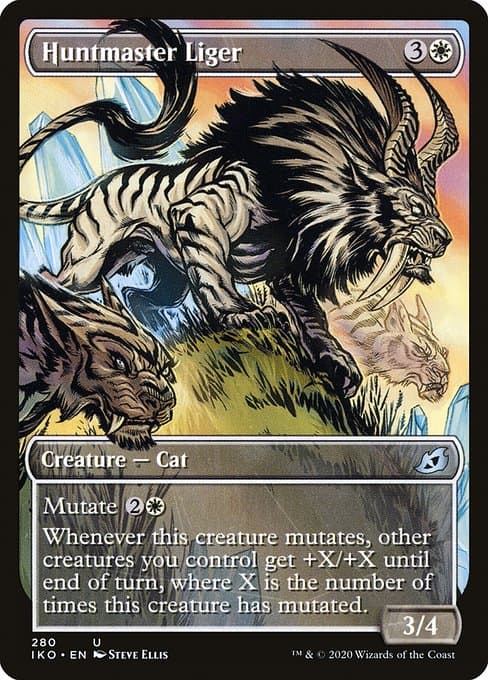 Huntmaster Liger from Ikoria: Lair of Behemoths (Uncommon)