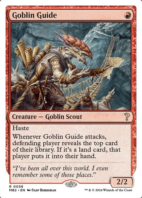Goblin Guide from Mystery Booster 2 (Rare)