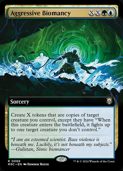 Aggressive Biomancy from Modern Horizons 3 Commander (Rare)