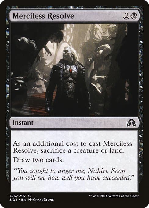 Merciless Resolve from Shadows over Innistrad (Common)