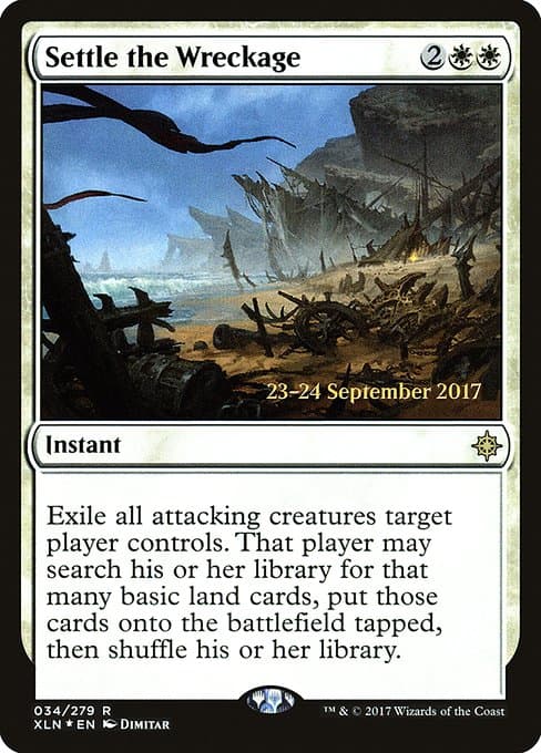Settle the Wreckage from Ixalan Promos (Rare)