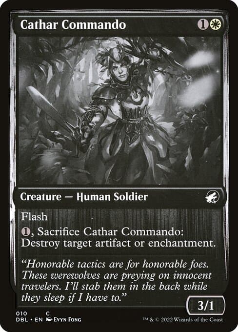 Cathar Commando from Innistrad: Double Feature (Common)